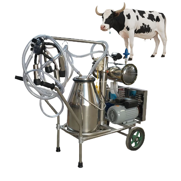 Automatic Portable Cow And Goat Milker Vacuum Pump Milking Machine For Efficient Milk Collection