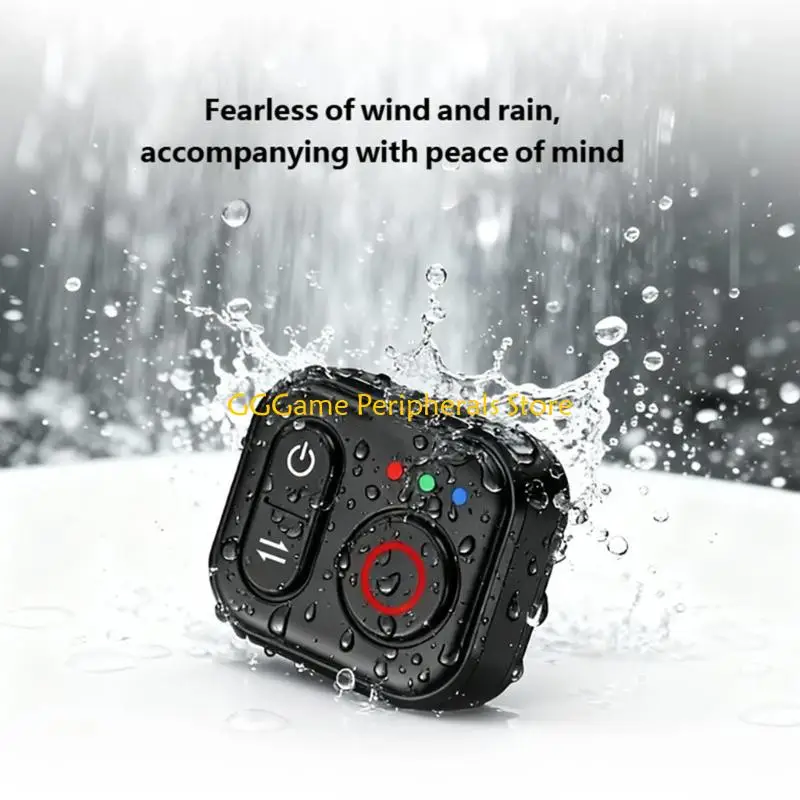 

U55B Durability Silicone Plastic Remote for Action4/5/6 Cameras for HandsFree During Sports Activities Travel Photograp