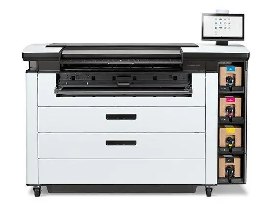 H P DesignJet XL Pro 8200 B0 Impressora de produção de alta velocidade de 40 polegadas com scanner multifuncional Pro 8200 Plotter