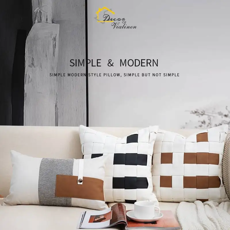 

18 "20" винтажная наволочка с вышивкой в джунглях, чехол для диванной подушки, высококачественная черная наволочка с вышивкой животных жирафа