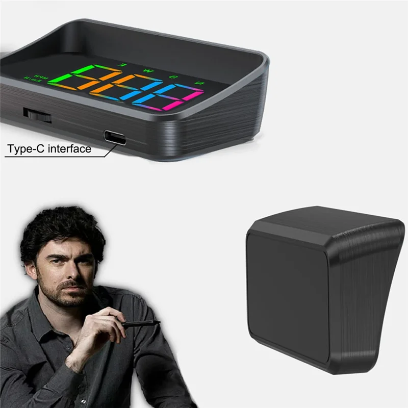 Инновационный HUD GPS Beidou с двойными данными, автомобильный проекционный дисплей, измеритель скорости MPH KM/H, 5 В, USB M2S, проектор на лобовом стекле, цветной ЖК-дисплей Инновационный HUD GPS Beidou с двойными данными, автомобильный проекционный дисплей, измеритель скорости MPH KM/H, 5 В, USB M2S, проектор на лобовом стекле, цветной ЖК-дисплей