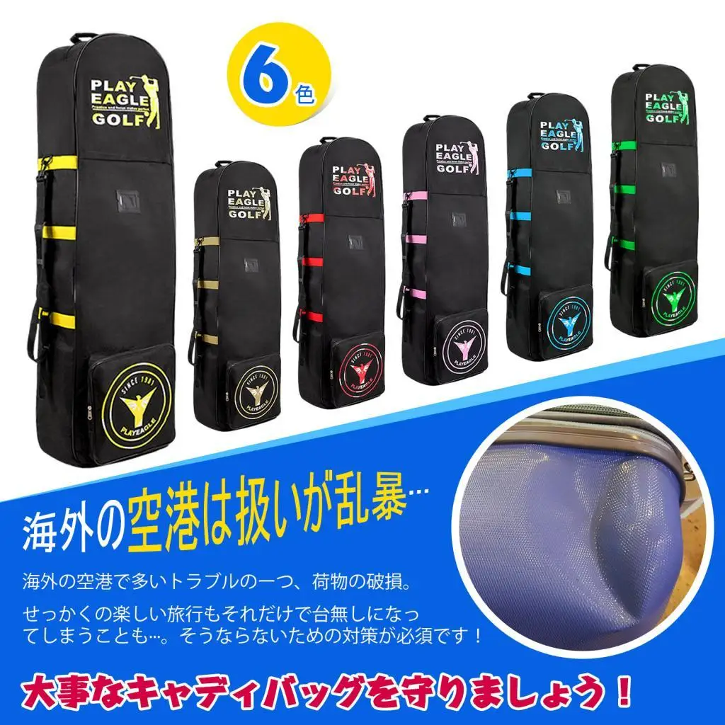 

Bag for Airlines with Wheels, Cover Golf Club Luggage Bag Case for Women Men,