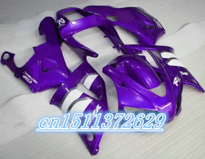 

Dor-YZFR1 98-99 YZF R1 1998-1999 98 99 YZF-R1 1998 1999 ABS full motorcycle fairing kit for purple white D