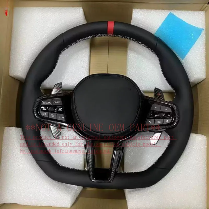 For BMW E Series M3 M5 M6 E70 E71 E60 E63 E90 E92 E87 Steering Wheel Horn Cover Old To New CS Style Horn Shell