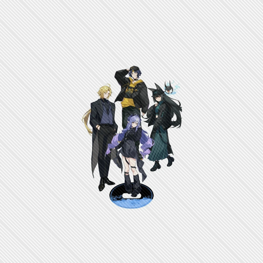 15CM Acrylic Keychain Stand Model Ornament Accessories Goods Christmas Gifts Anime Zenless Zone Zero