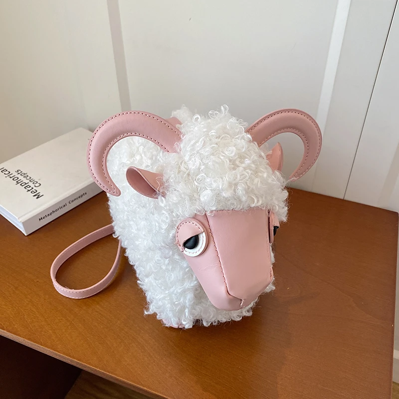 

2026 New Super Cool Stylish Design Exquisite Sheep PU Shoulder Bags Hot Trendy Personality High Quality Crossbody Bags for Women