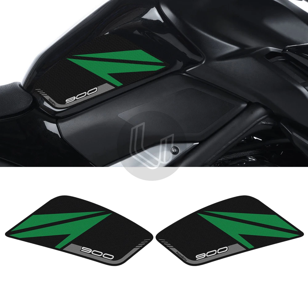 

For Z900 2017-2022 Motorcycle Anti slip Tank Pad 3M Side Gas Knee Grip Traction Pads Protector Sticker