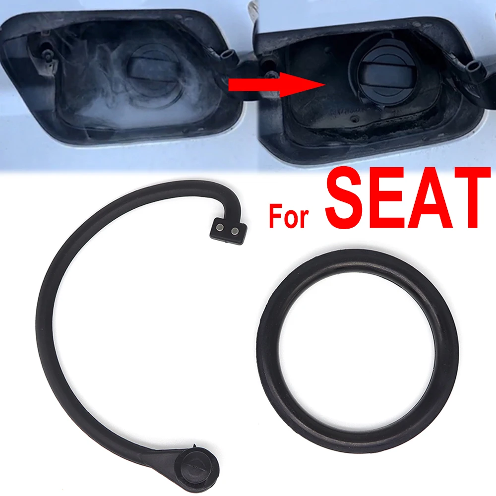 

For SEAT Leon Ibiza Cordoba Toledo Alhambra Ateca Tarraco Fuel Filler Tank Cap Gas Seal O-Ring Petrol Tether Rope Strap Band