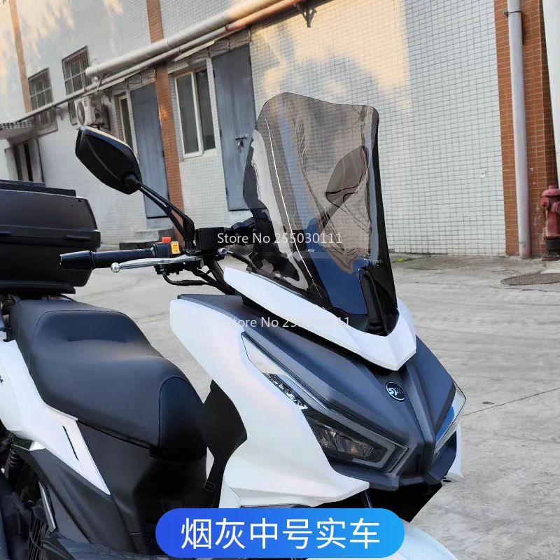 For SYM JET 14 EVO 125 150 200 Cruisym150  Motorcycle Windshield Modified Windshield Modified Front Windshield 2023 2024
