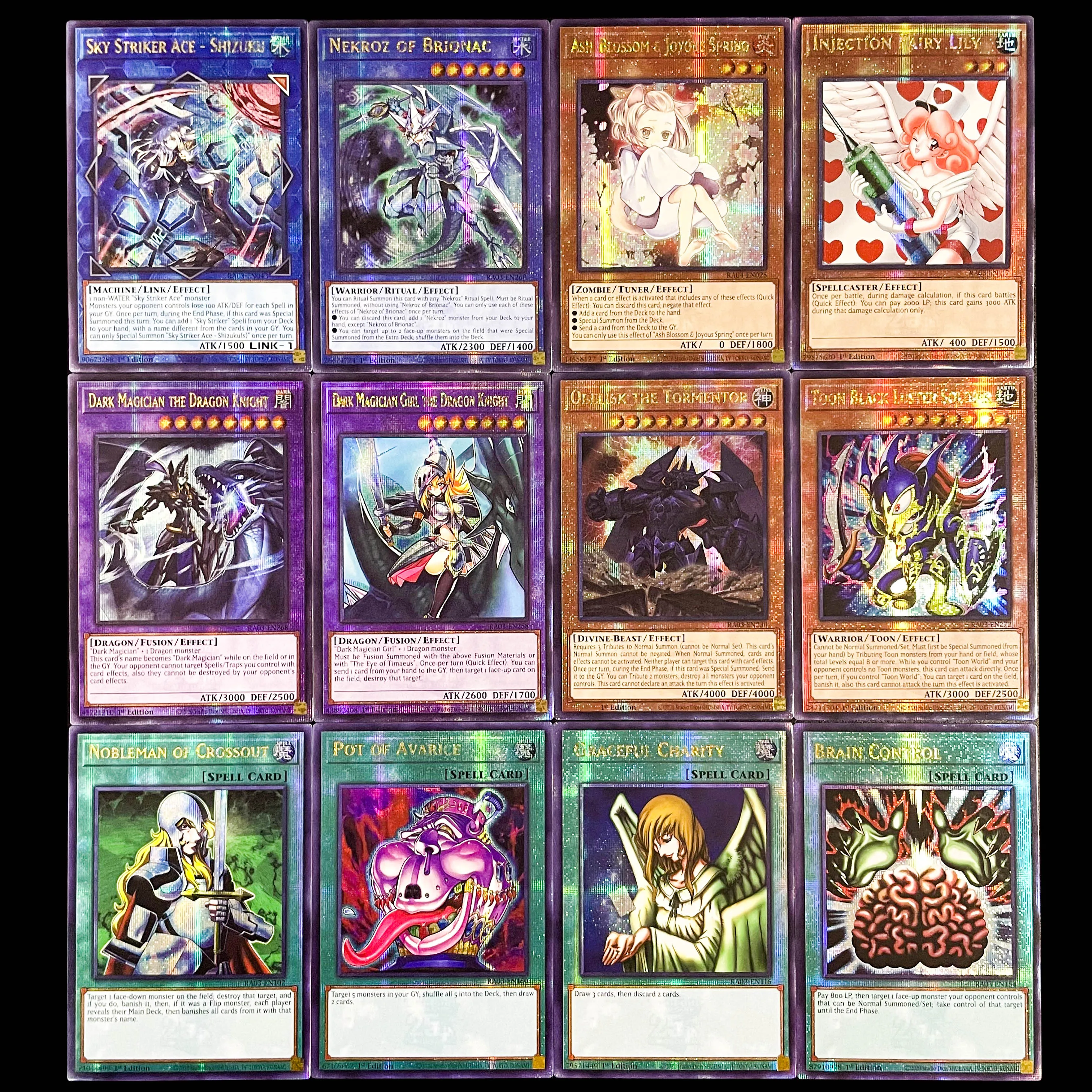

Yu-Gi-Oh! QCSCR Collection DIY High Quality Proxy Cards Dominus Impulse Pot of Avarice Non-Original Collection Card