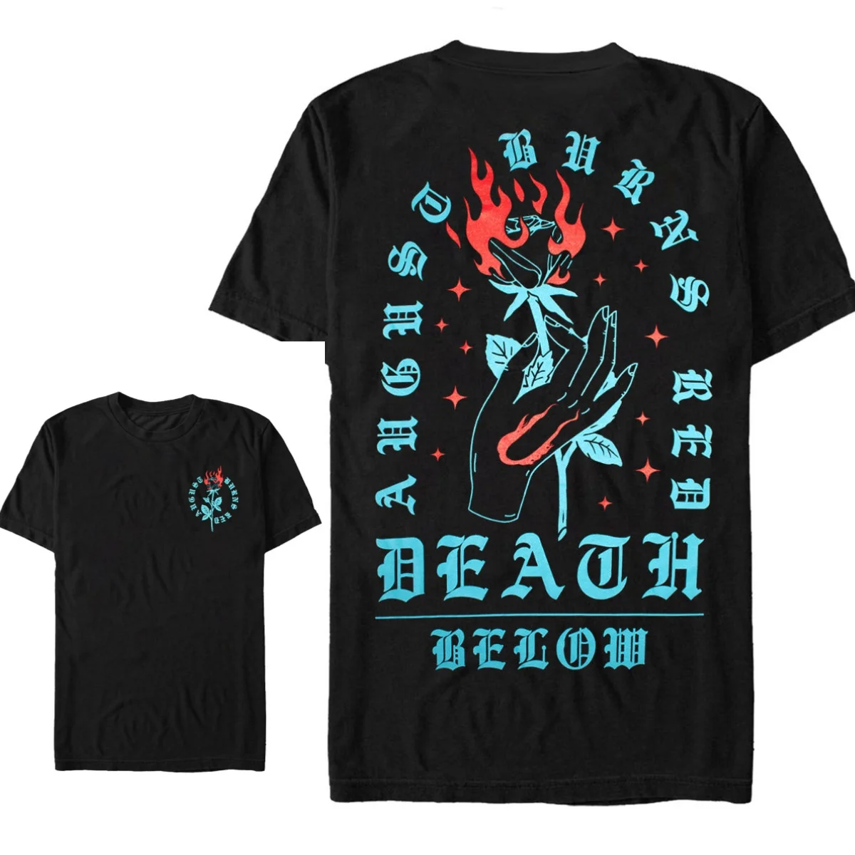 New August Burns Red Graphic Cotton Band T-shirt Unisex Summer Short Sleeve Fashion Brand Tee Luxury Casual Vintage Tees