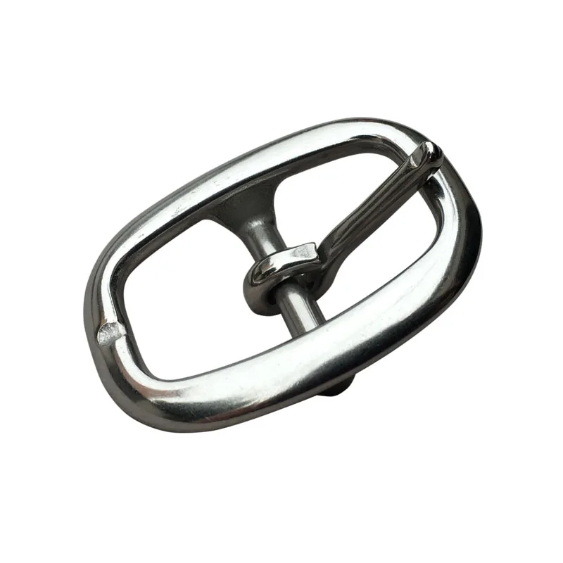 20pcs Oval Stainless Steel Halter Buckle Bag Metal Accessory 21mm