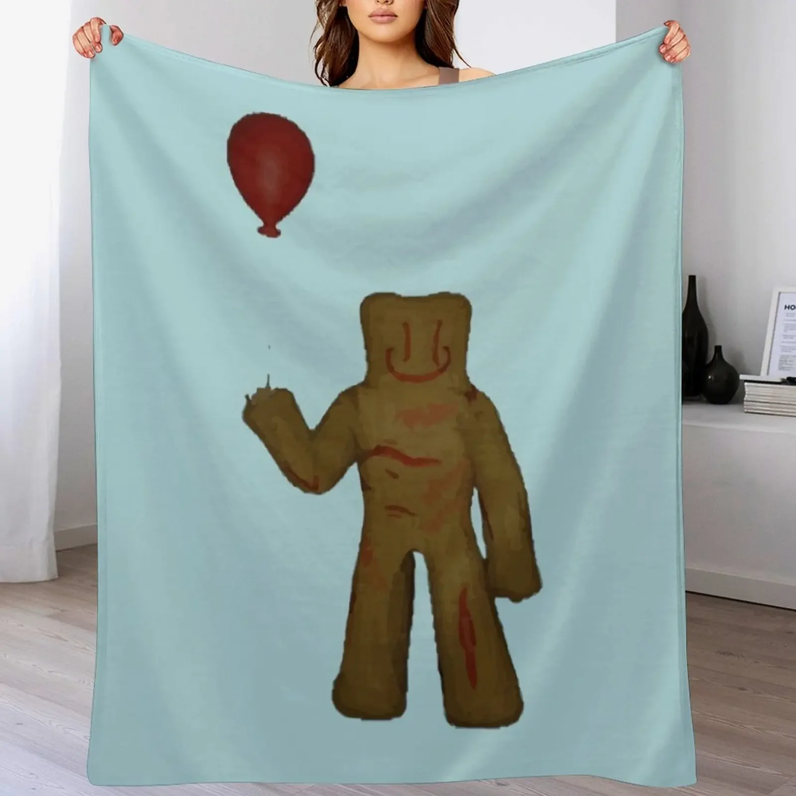 

Apeirophobia Partygoers Throw Blanket Cozy Throw Blanket Birthday Gift for Him Her