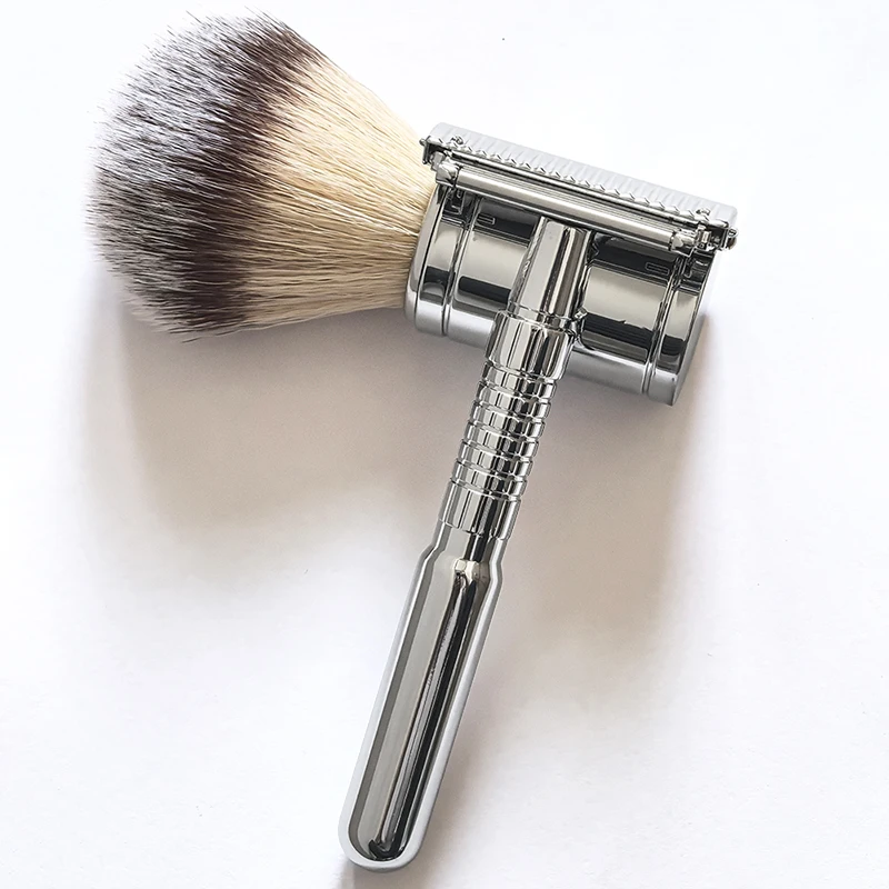 

Universal M5 Thread Safety Razor Head Super Roller Double-bladed Shaving Heads for Classical Handles