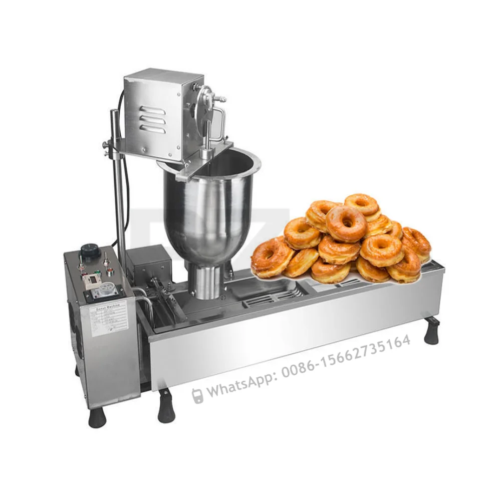 

Electric Automatic Donut Fryer Machine Commercial Donuts Cake Maker High Productivity Doughnut Euipment 110V/220V