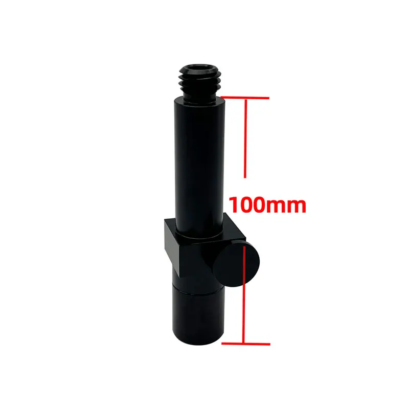 Quick Release Adapter for leica Trimble Total Station GPS SECO Prism Pole Black