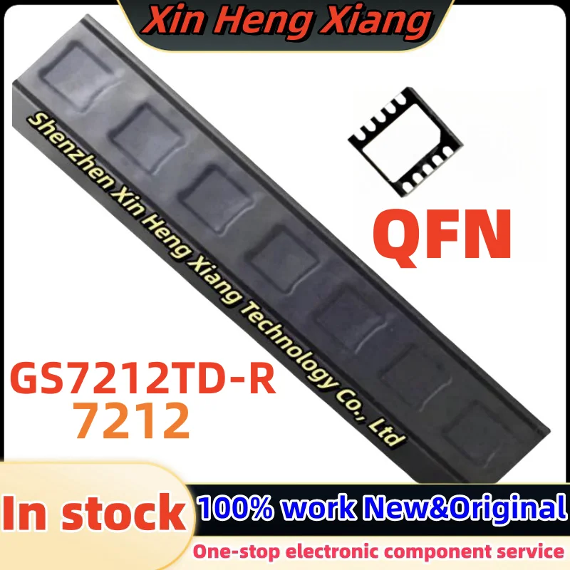 

(5-10pcs)GS7212TD-R GS7212 G7212 7212 QFN-10 Chipset