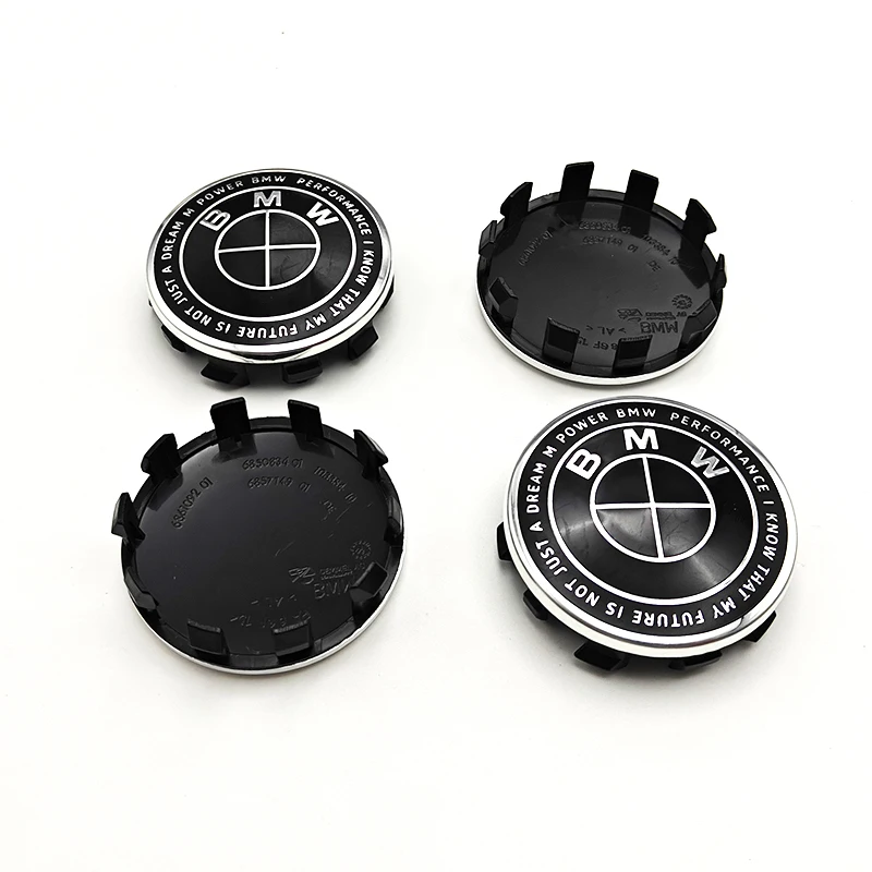 4X BMW Nabendeckel 55MM 36136850834 Radkappepn