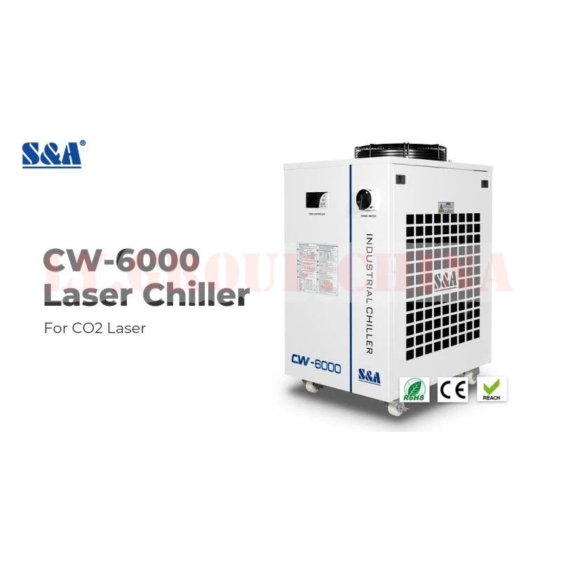 5100W 3000W S&A Air Industrial Cooling Chiller for CO2 Laser Engraving Marking Machine for CNC Router Spindle Cooling Tool