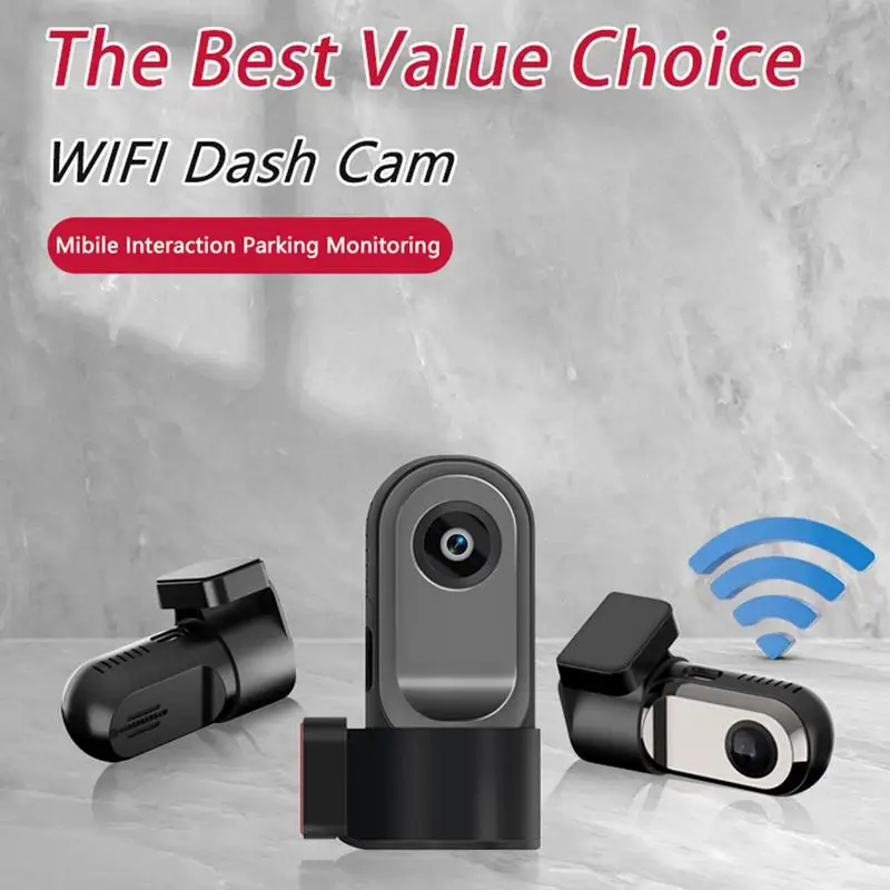 Drive Recorder 1080P Car Security Camera 120-Degree Wide Lens Car Driving Recorder Camera Park Monitor For Various Vehicles