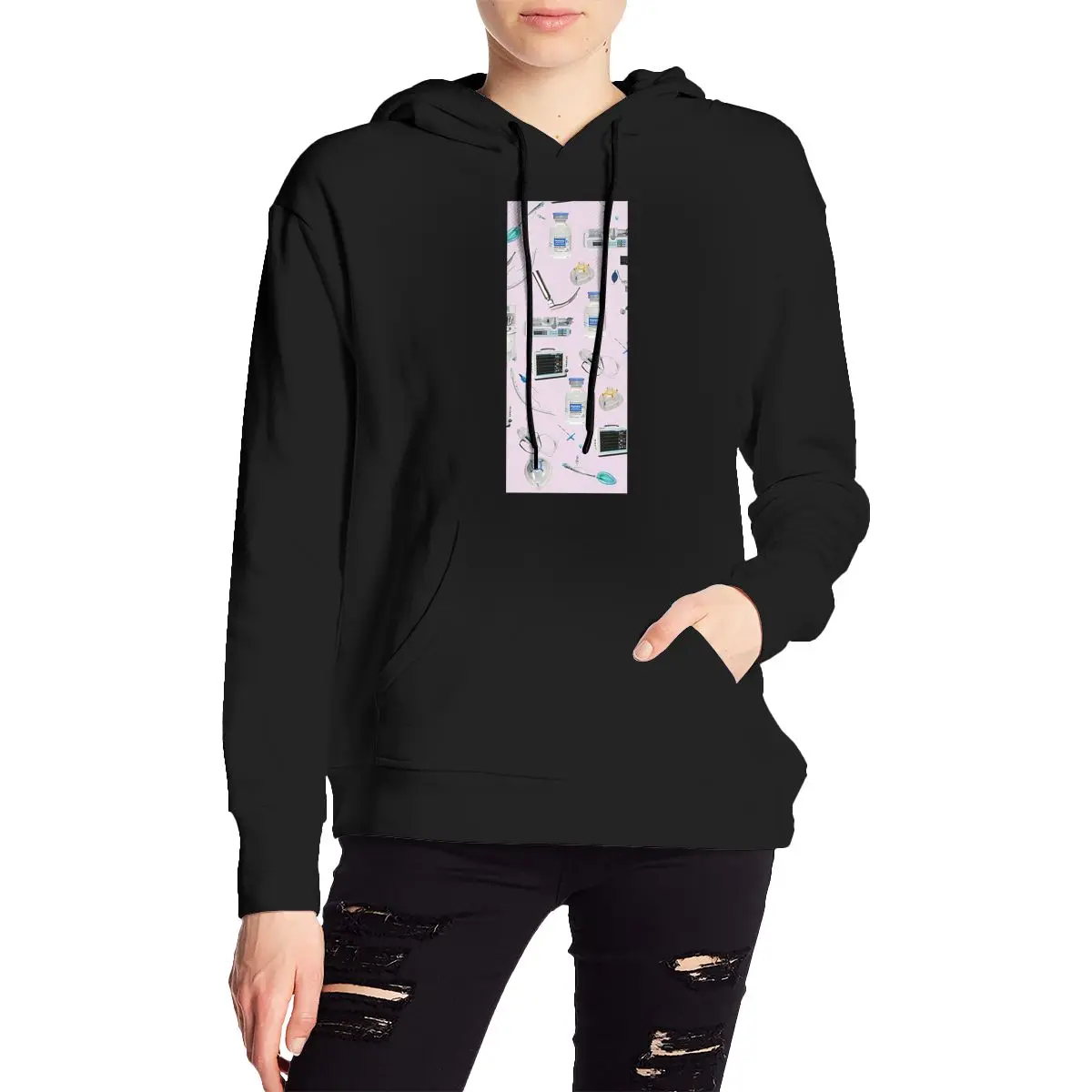 

Инструменты торговли РОЗОВЫЕ анестезиологические толстовки с капюшоном, пуловер, зимняя мужская и женская толстовка для пар, топы с длинными рукавами