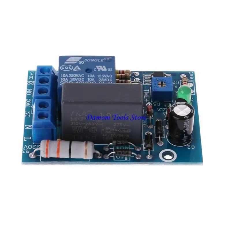 57BE AC 220V Adjustable Timer Delay Switch Turn On/Off for Time Module