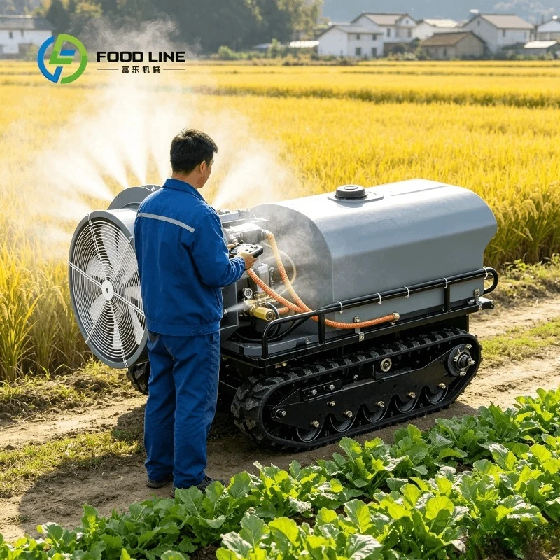 Crawler Air Blast Sprayer Adjustable Spray Angle for Orchard Bulk Purchase Discount Available Now high pressure large tank