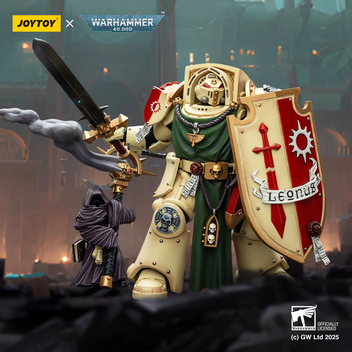 JOYTOY 1/18 アクションフィギュア ウォーハンマー40K ダークエンジェルズ デスウィングナイト1 デスウィングナイト2 デスウィングナイト3 モデル玩具