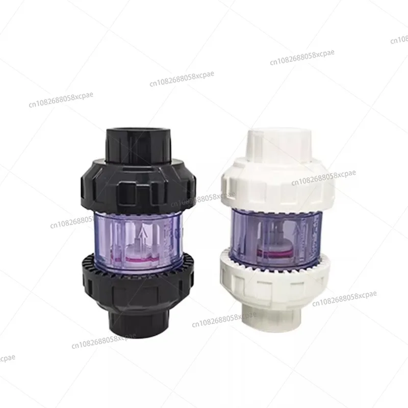 

Lifting check valve Fish tank replica check valve Transparent double live water pump Water anti-siphon
