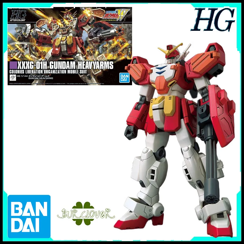 

Bandai Genuine HG Gundam Heavyarms XXXG-01H 1/144 Anime Action Figure Assembly Model Toys Gifts For Children Collectible Kit