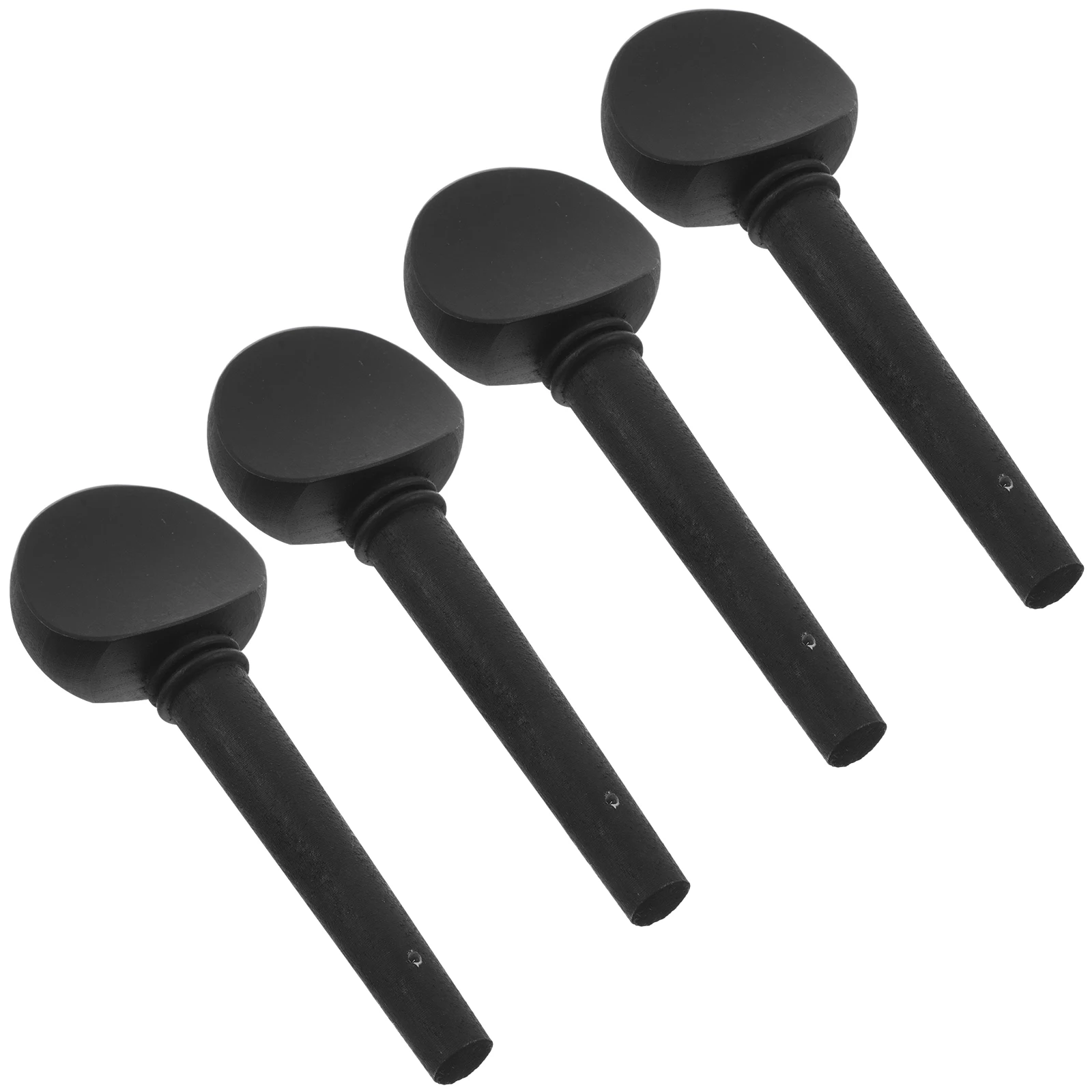 

4 pcs Cello Ebony Pegs Replacement Parts Accessories Tuning Pegs for Cello Instrument Decorative Fittings Enhance Sound Quality