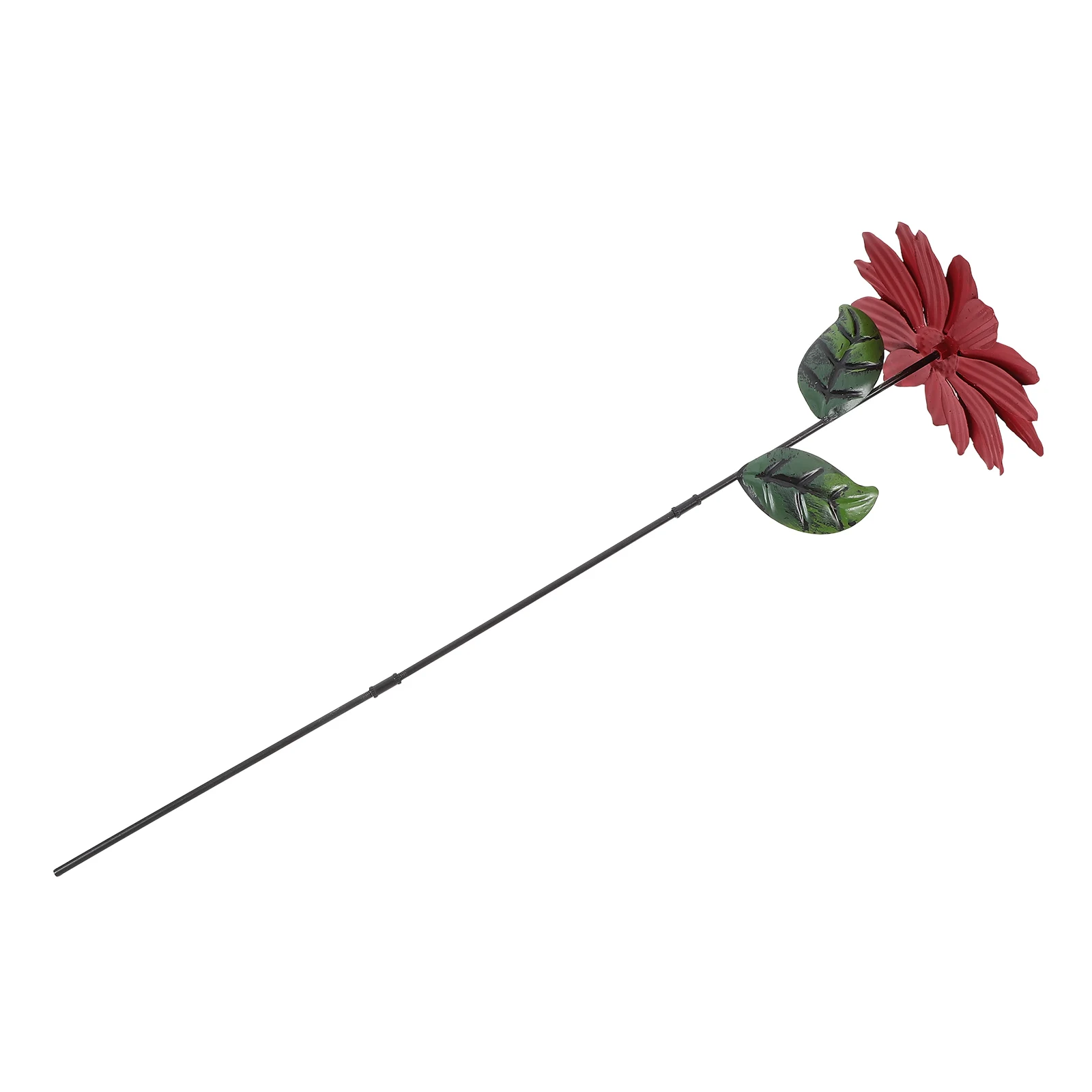 

Artificial Sunflower Stakes Iron Lawn Decor Ground Plug Garden Metal Yard naments Pathway Vase Flower Pot Insertions stakes