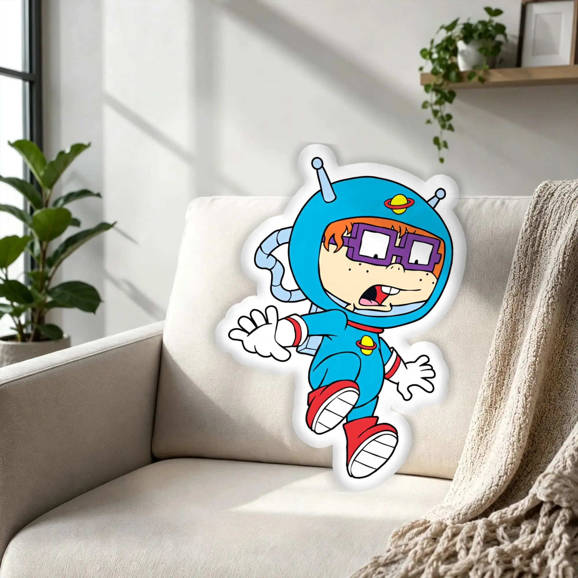 Customized Humorous R-Rugrated Cartoon Hot Throw Pillows Stuffed Soft Movie Plush Cushions Pillow for Bed Sofa Decoration Home