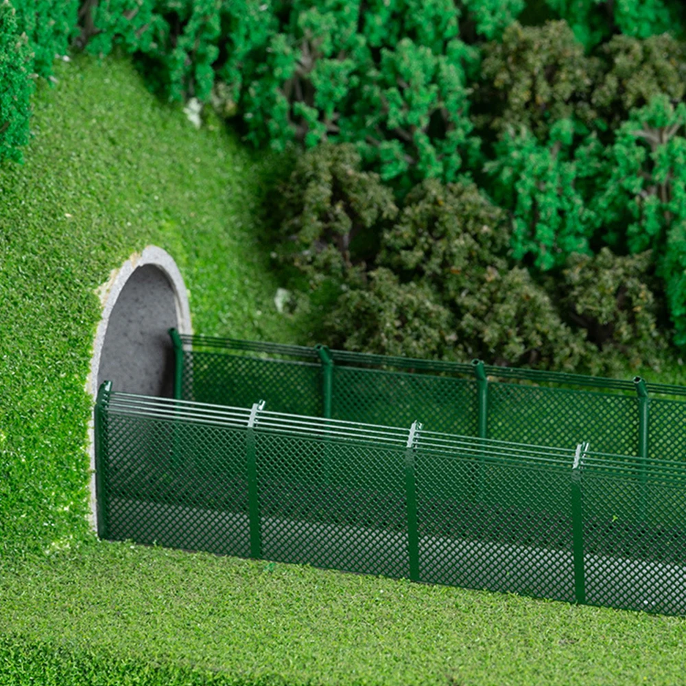 Recinzione in miniatura Modello Recinzione Barriere Rete per modello Recinzione da corsa Micro Paesaggio Recinzione Tavolo con sabbia Recinzione Accessori modello fai da te
