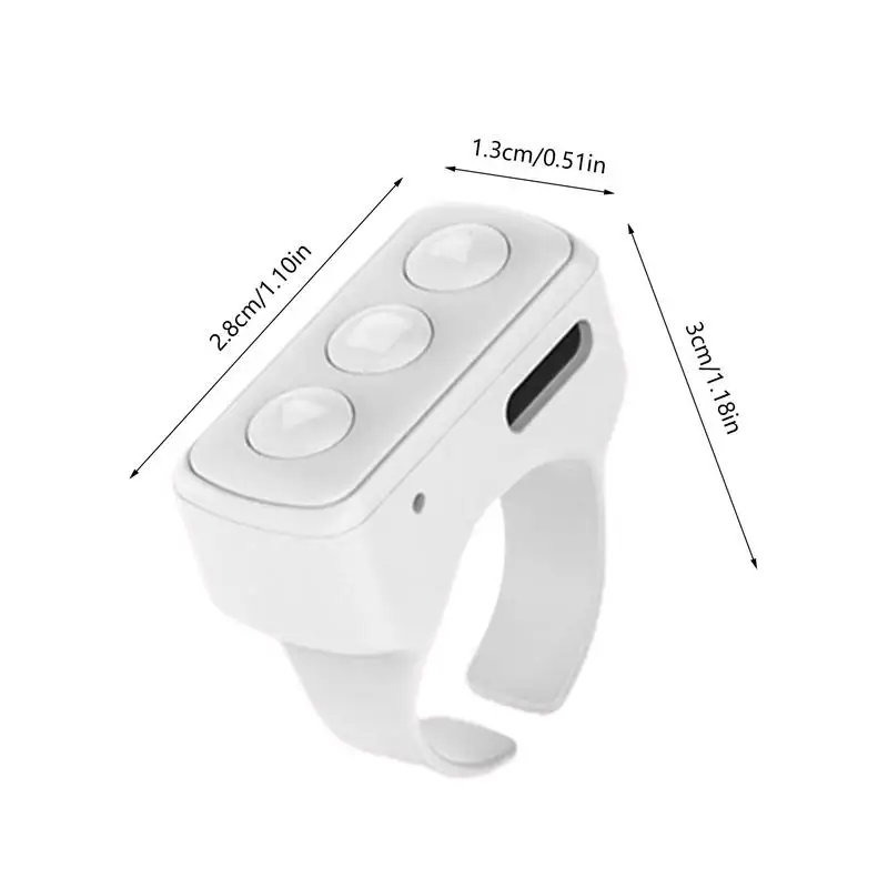 Scrolling Ring Remote Camera Video Recording Remote Wireless Seamless Video Record Controller Connectivity Controller For Camera