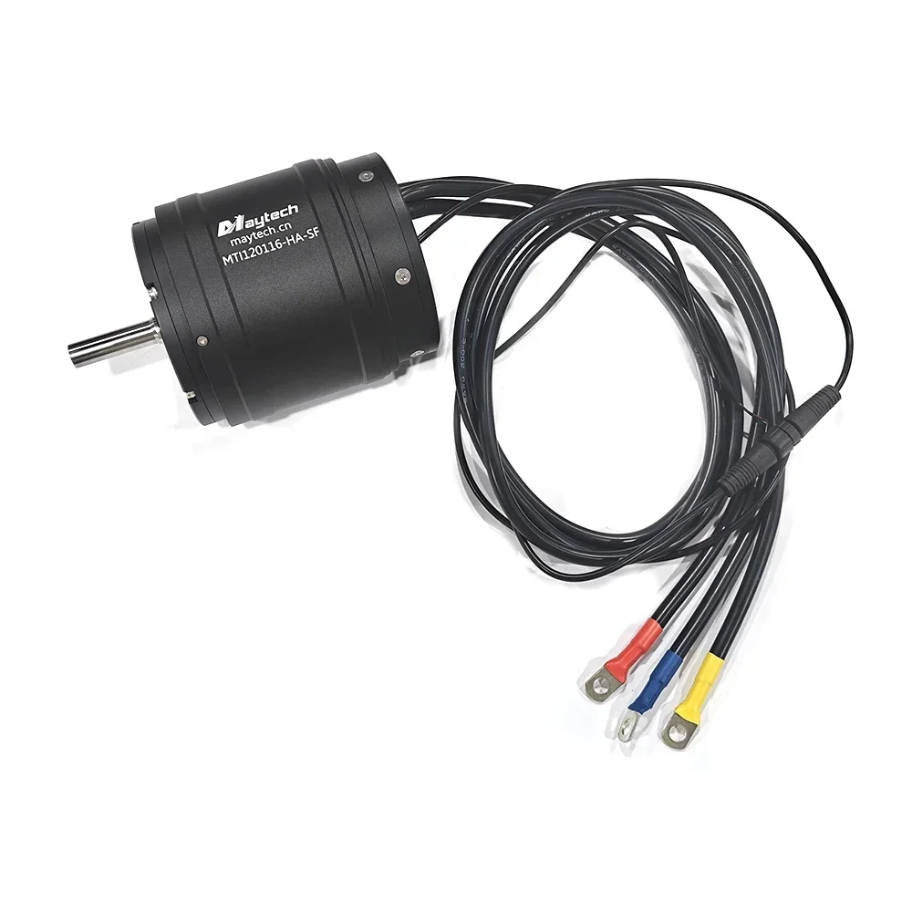 

New Maytech 120116 200KV Sensored Brushless Inrunner Motor for Electric Hydrofoiling for Ocean Waters for Boats Fighting Robots