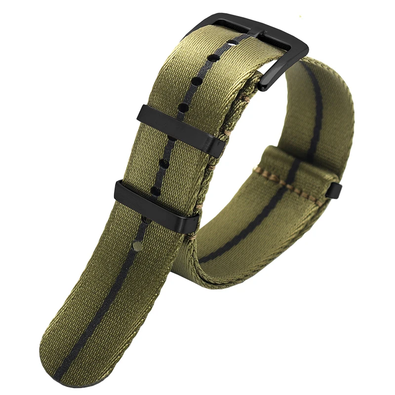 Thicken Nylon Watch Strap for Rolex Water Ghost Omega Tudor Mido Waterproof Sweat-Proof Comfortable Watchband 20 22mm Wristband