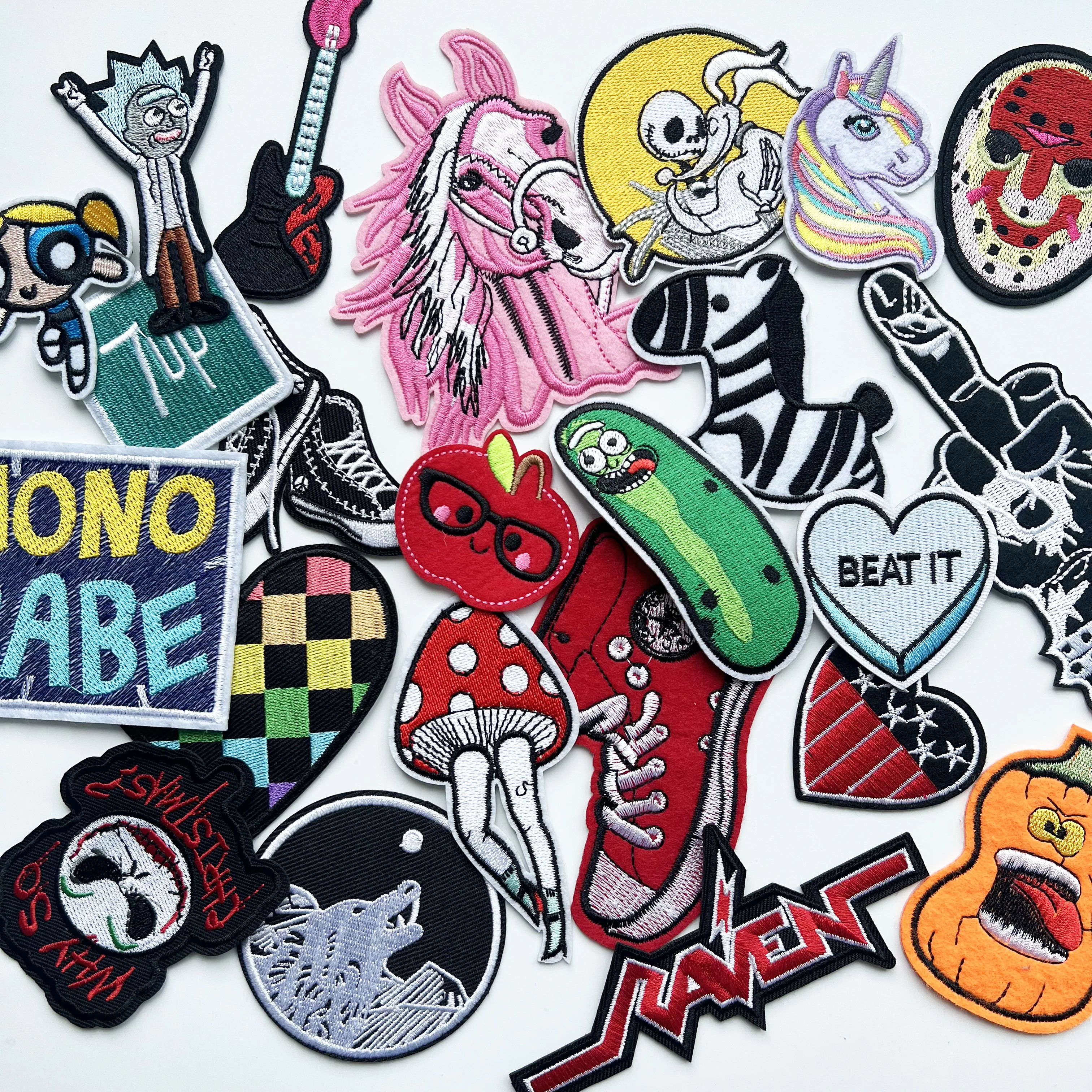 

cool Sew On Patches for DIY Jeans, Jacket, Kid's Bag, Couples Wedding Dress Arts Craft Clothes Patches Funny Patches