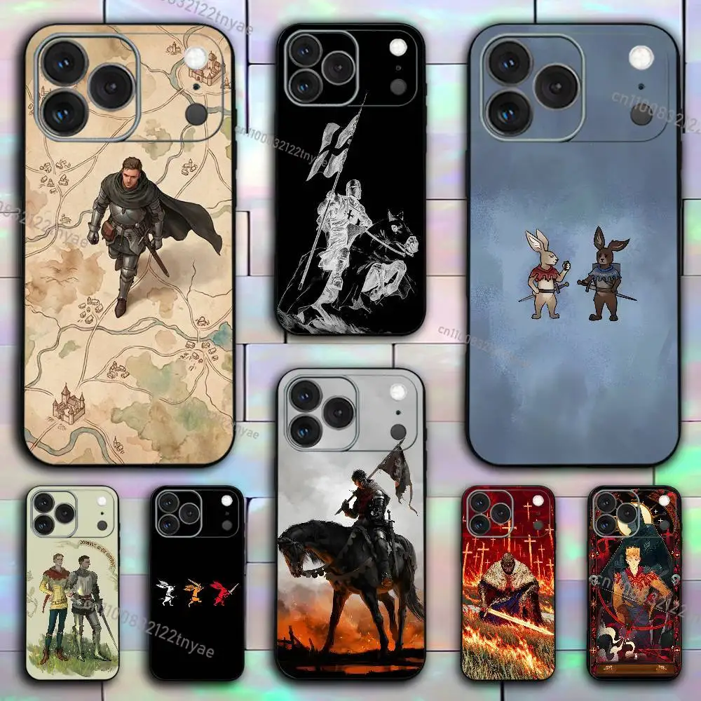 

KCD Kingdom Come Deliverance Phone Case For iPhone 17,16,15,14,13,12,11,Pro,X,XS,Max,XR,Plus,Mini Soft Silicone Black Shockproof