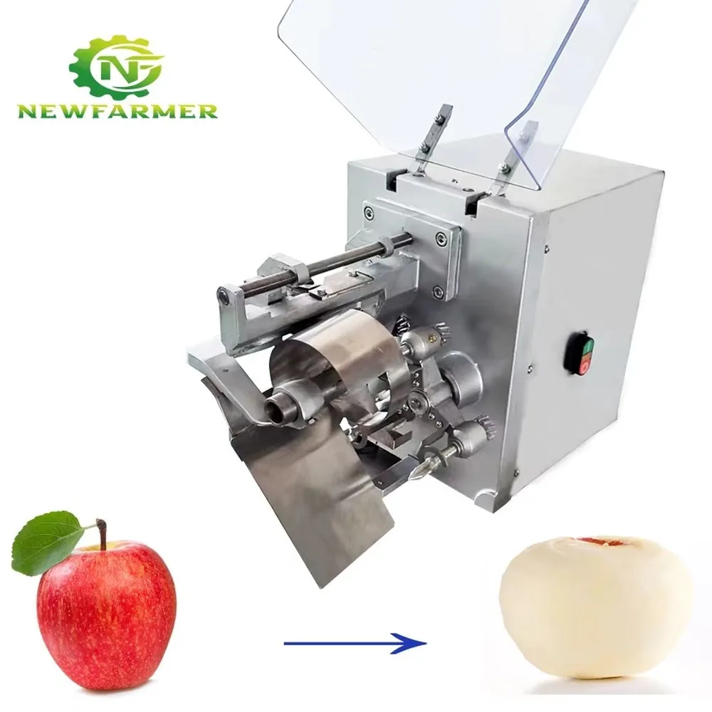 Commercial Electric for Apple Peeler Machine Automatic for Apple Corer Slicer Cutter Stainless Steel Fruit Processing