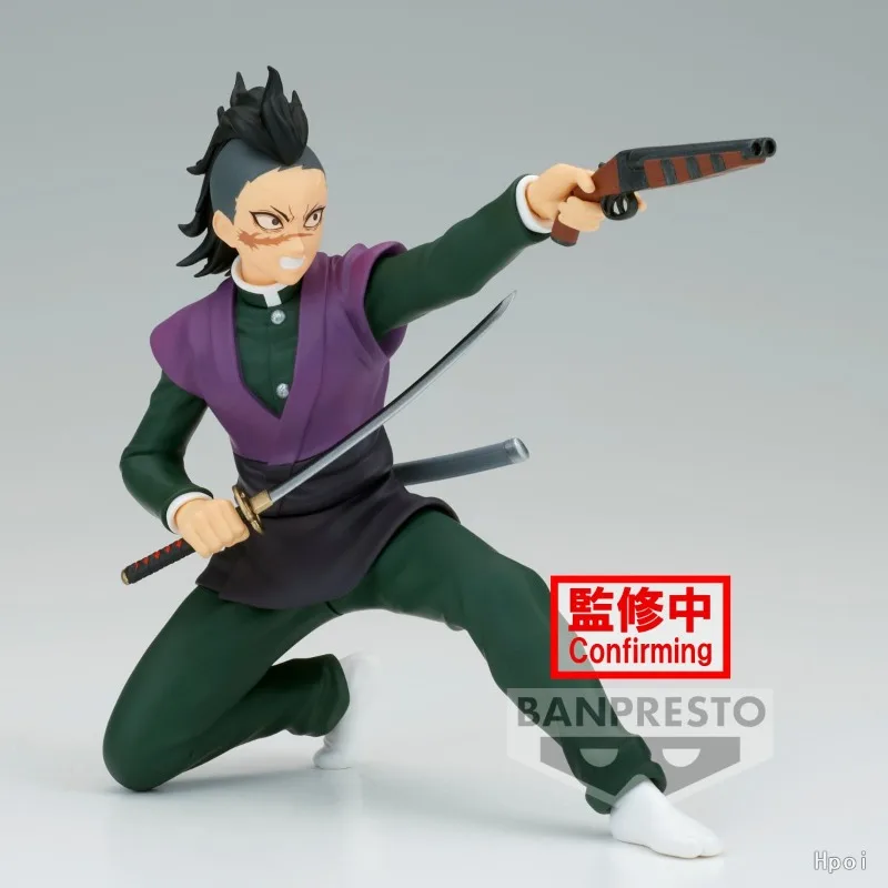 In Stock Bandai BANPRESTO Vibration Stars VS Demon Slayer Shinazugawa Genya Anime Action Figure Toy Gift Model Collection Hobby