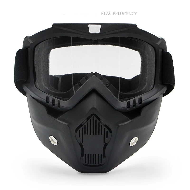 Uomo donna maschera da Snowboard da sci occhiali da sci per motoslitta occhiali protettivi da Motocross antivento occhiali di sicurezza con filtro