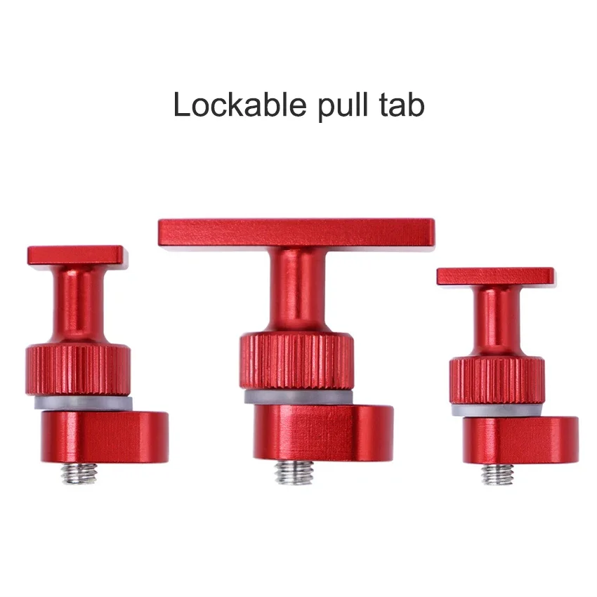 

Automotive Dent Repair Tool Aluminum Alloy Gasket 3-piece Set Thickened Drawing Plate Dent Repair Parts Lockable Pull Tab