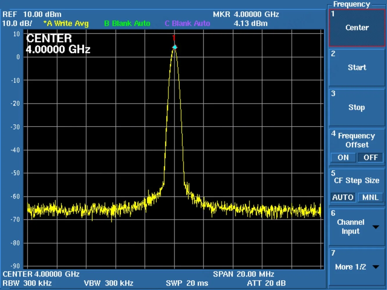 ADF5355 Module Touch Screen Sweep RF Signal Source VCO Microwave Frequency Synthesizer PLL
