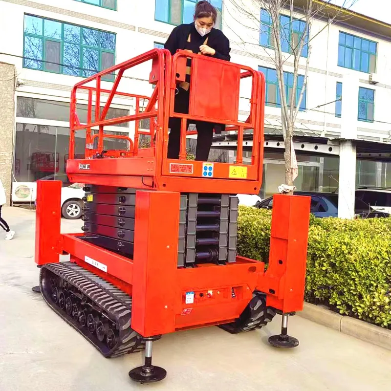 4-16M Hot Selling Mini Elevator Lift Electric Lift Scaffolding 350kg 500kg 800kg 1 Ton Hydraulic Scissor Lift for Sale
