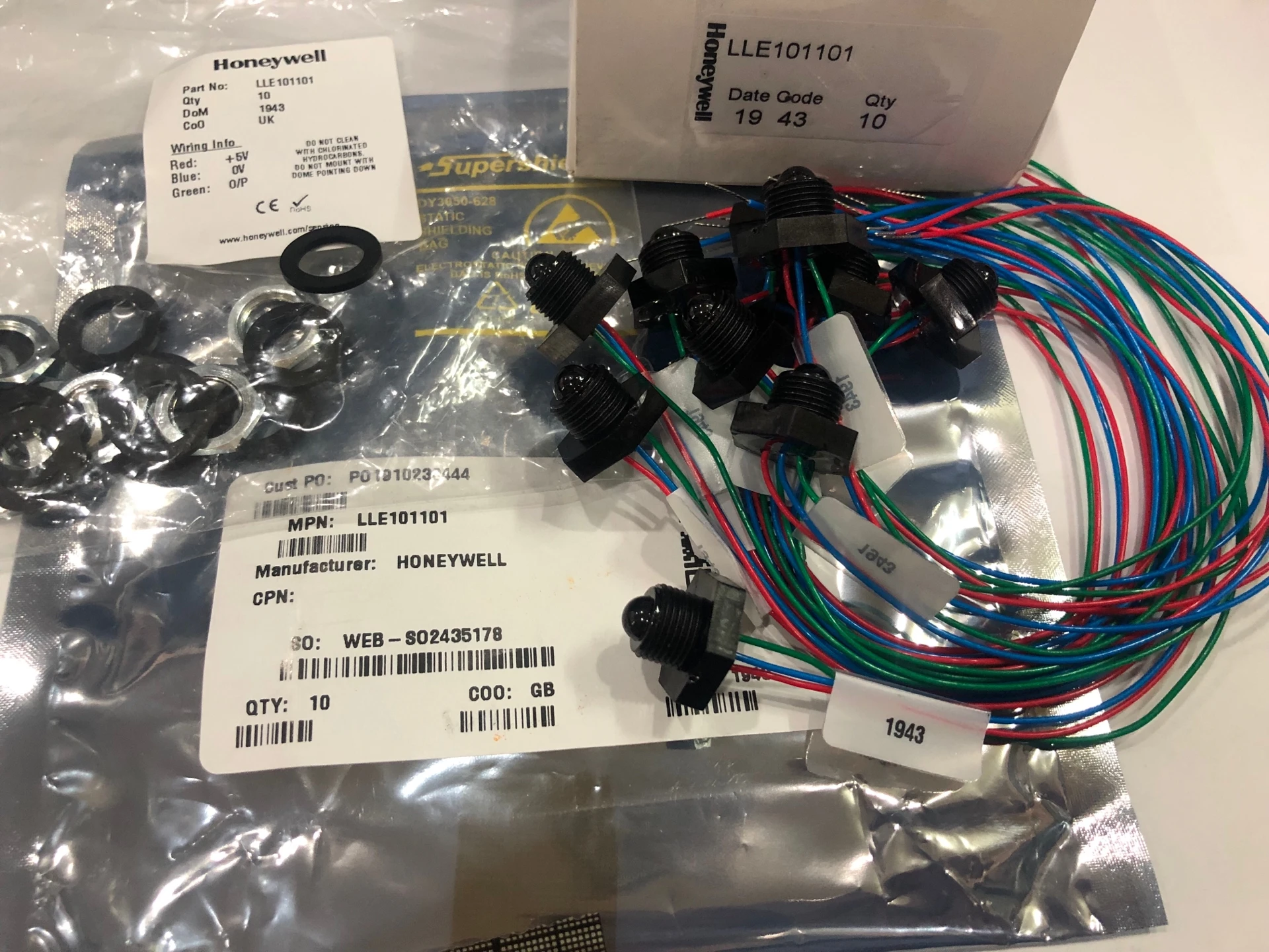 LLE101101 Honeywell Authorized Agent Liquid Level Sensor LLE Series New Original Fast shipping
