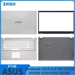 New For ASUS Vivobook X515 FL8700 Y5200F M509D X509 F509 V5200F Laptop LCD Back Cover Front Bezel Palmrest Bottom Case Keyboard