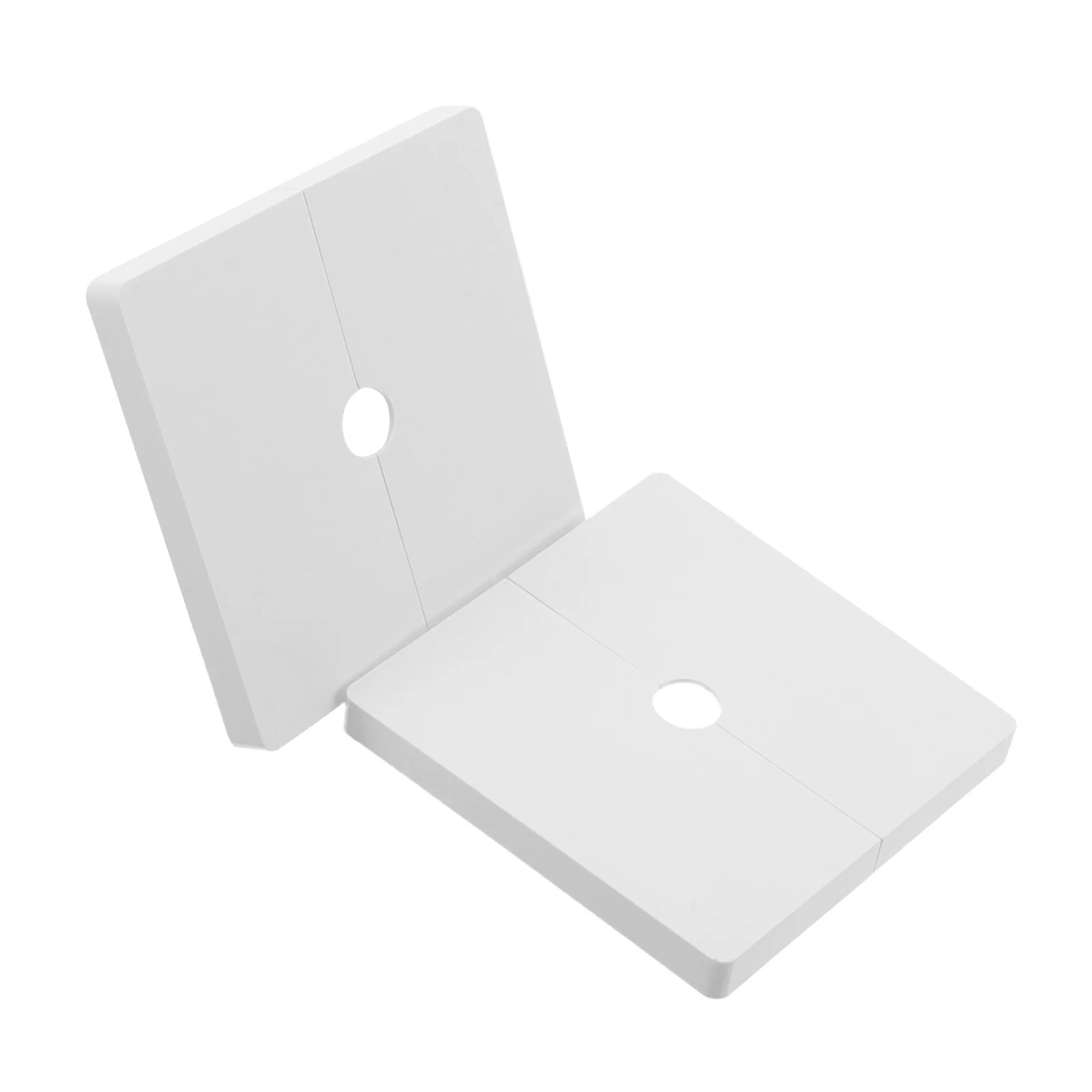 

Socket Panel Cover Plate 86 Type Wall Switch Frame 1 Gang Modern Decorative Replacement for Electrical Outlet Faceplate