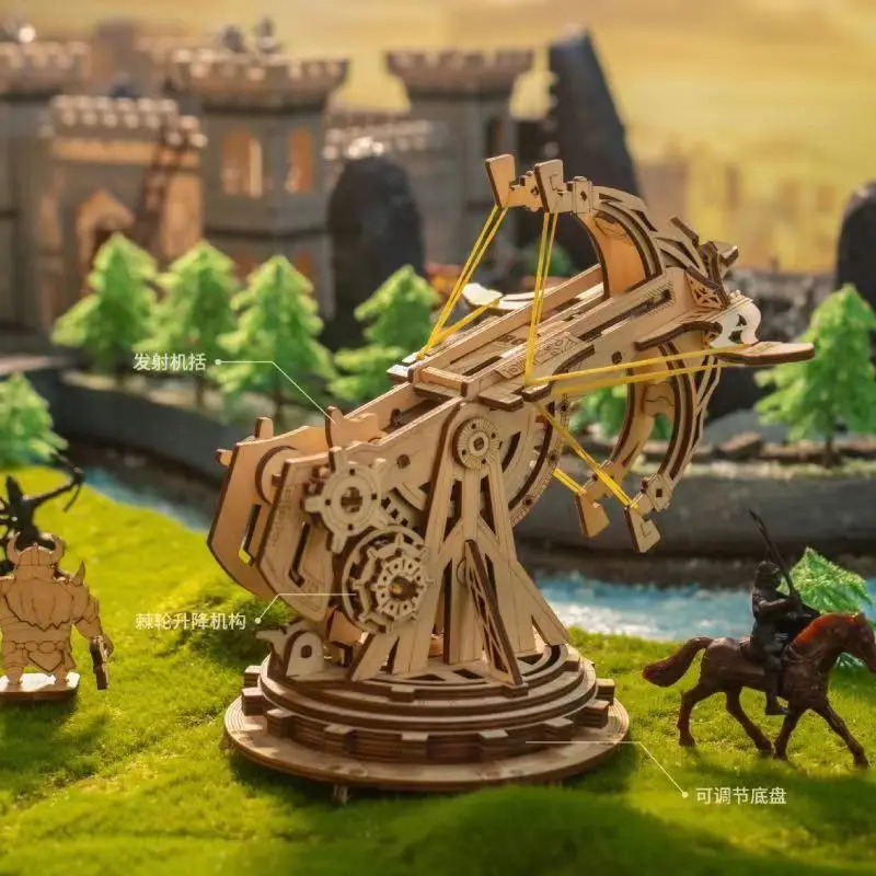 DIY Crossbow 3d Three-dimensional Puzzle Assembly Model Children's   Creative Handmade Student  Simulation