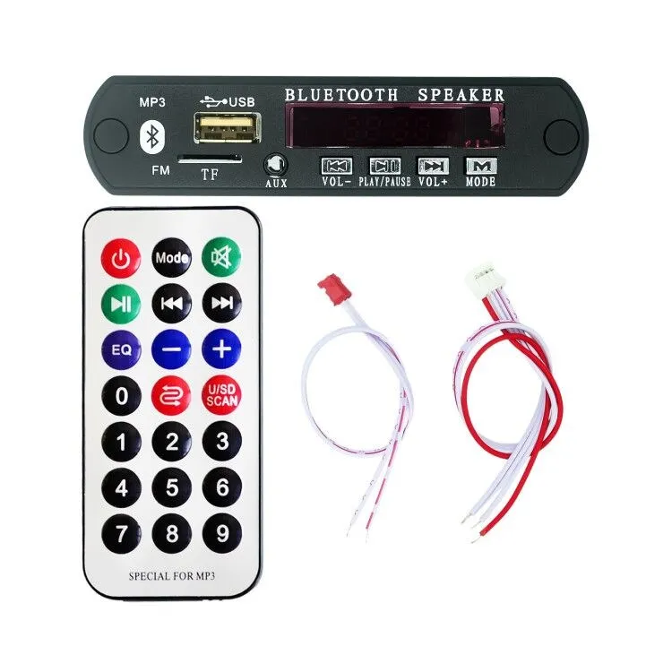 12V Lossless Decoder Board WAV+WMA+MP3 Decoder Board Lossless Super APE Small Memory Card TF MP3